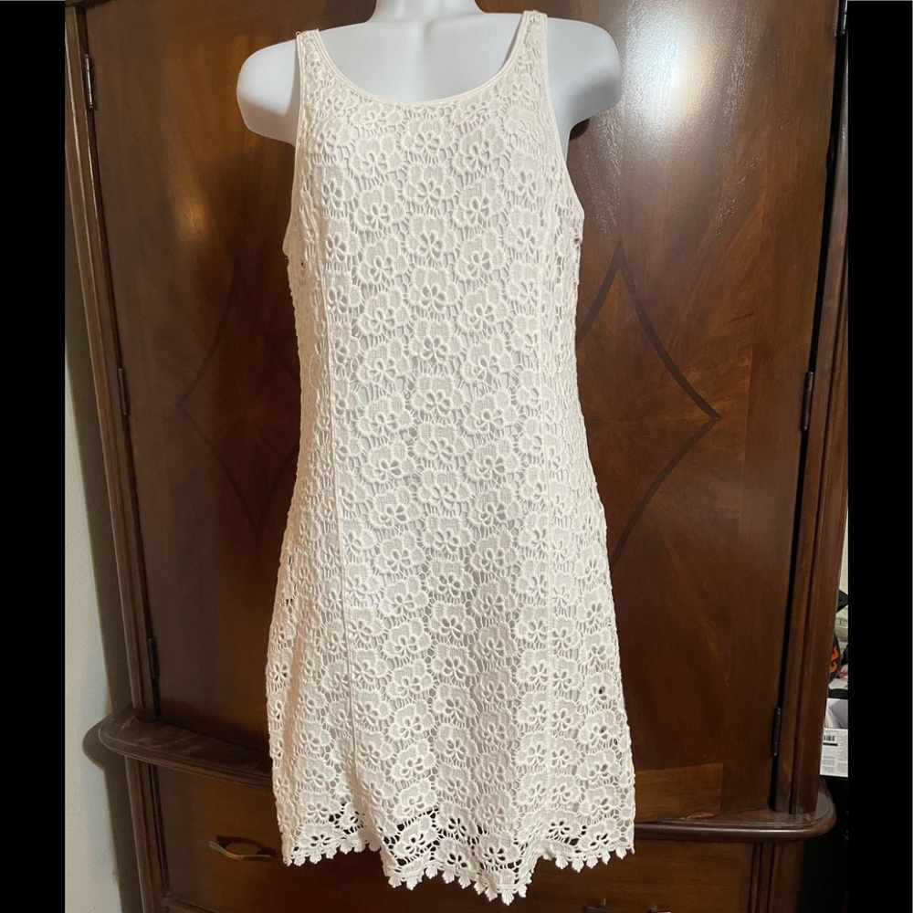 JLo White Lace Dress
